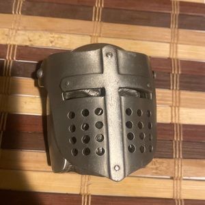 Extremely unique pure pewter belt buckle.